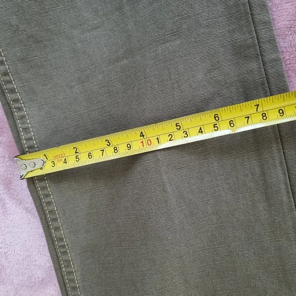 Levi's 514 straight leg pant olive green Size W29/L32 New With Tags - Picture 3 of 10